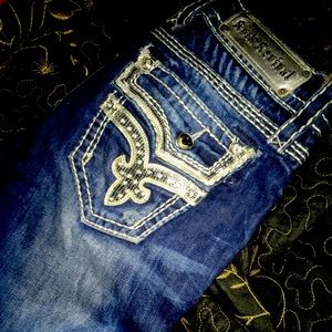 Denim rock revivals size 28